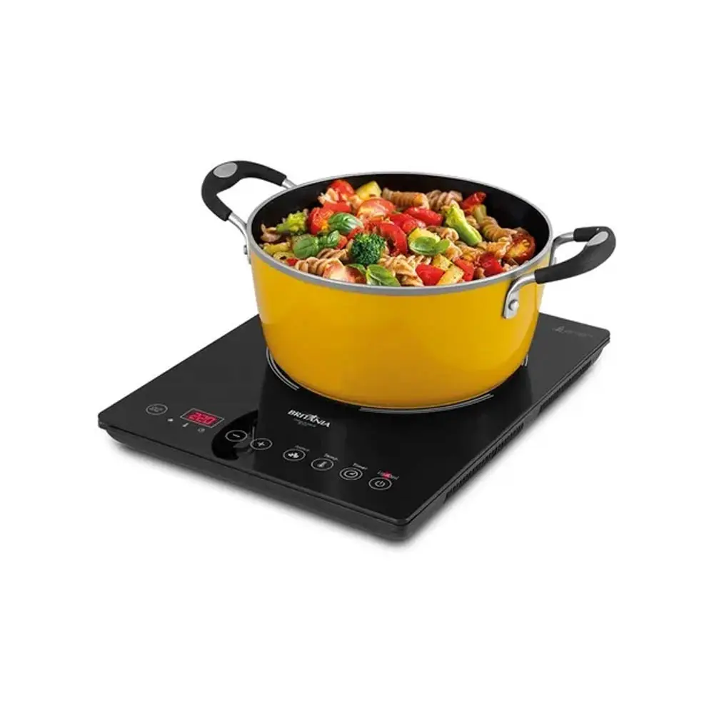 FOGAO MESA INDUCAO 1B BRITANIA BCT01P PRETO 220V 065902003 3