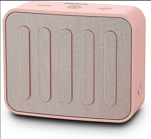 CAIXA SOM PHILCO GO BLUETOOTH 10W PBS10BTRG ROSA