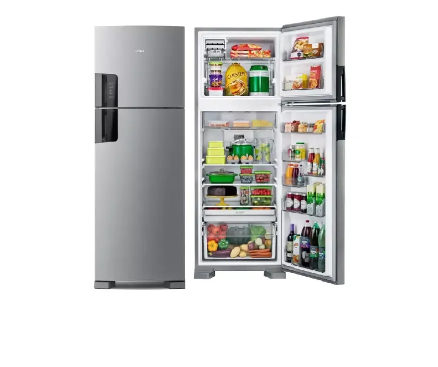 REFRIGERADOR CONSUL CRM56FKBNA 451LT FROST FREE PLATINUM 220V
