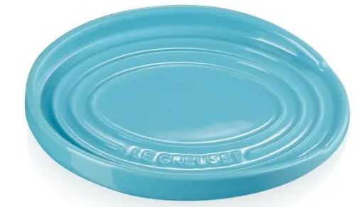 DESCANSO COLHER LE CREUSET OVAL AZUL CARIBE(BL)