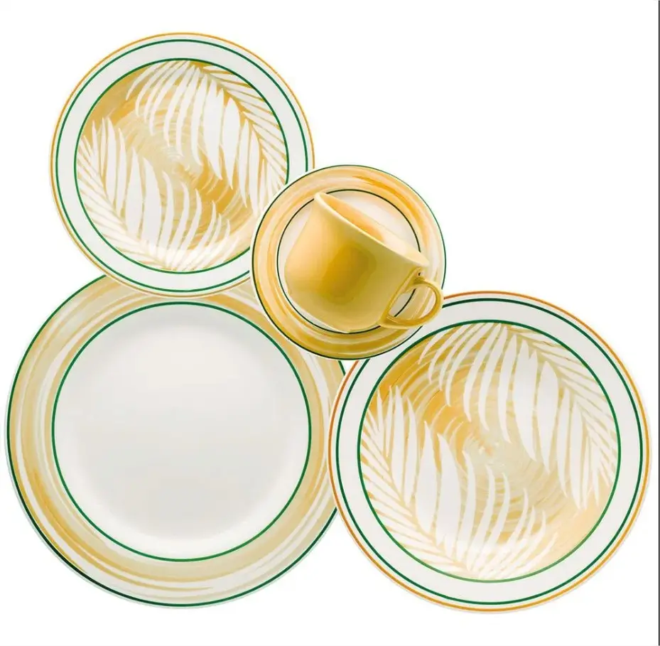 APARELHO JANTAR BIONA DONNA26 30PC PALMEIRA (OXFORD)