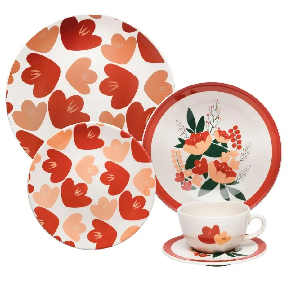 APARELHO JANTAR OXFORD UNNI 30PC LOVE