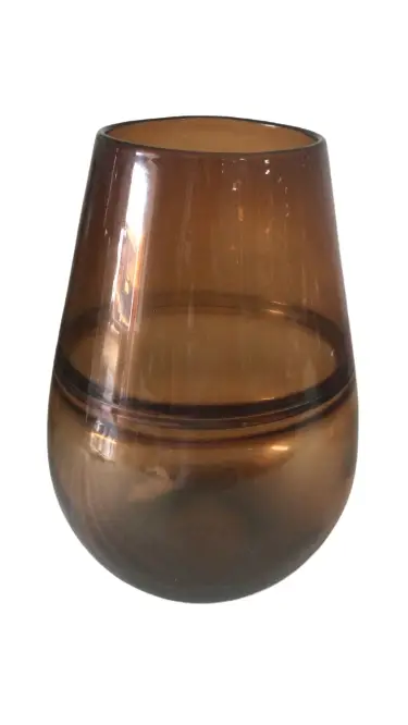 VASO FLORARTE 96360001 MORROM FOSCO 21.8CM(BL)