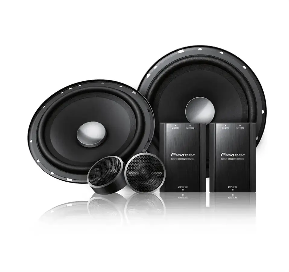 AUTO FALANTE PIONEER KIT 2 VIAS TS-C1790BR AUTO FALANTE 6 + TWEETER + CROSSOVER 100W RMS