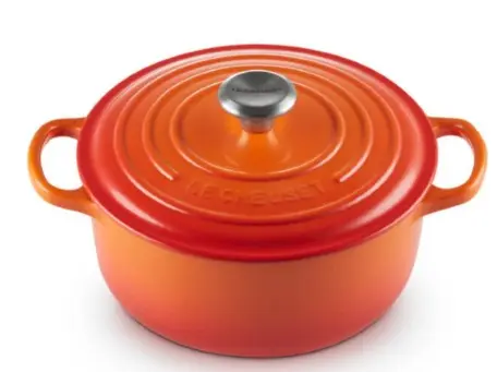 PANELA REDONDA LE CREUSET SIGNATURE 24CM LARANJA(BL)