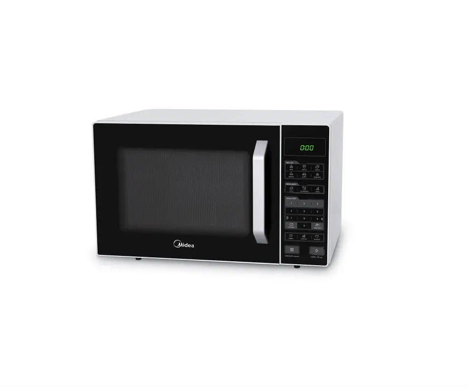 FORNO MICROONDAS 35L MIDEA MXSA35P2 BRANCO/PRETO 220V