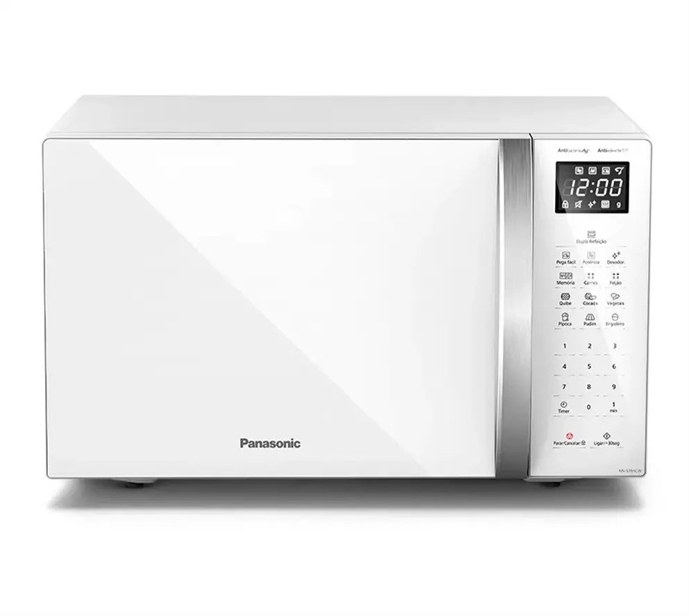 FORNO MICROONDAS 34LT PANASONIC NN-ST65LWRUK BRANCO 220V