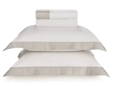 JOGO LENCOL  TRUSSARDI SAN MARCO BRANCO MARMO KING(BL)