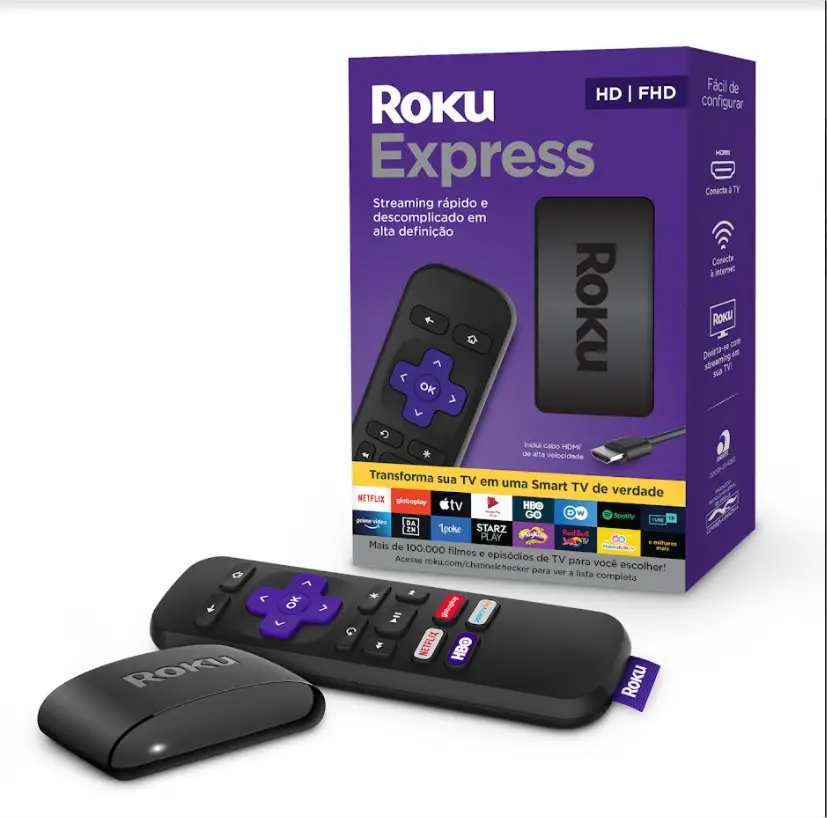 DISPOSITIVO DE STREAMING ROKU EXPRESS ROCKET 3930BR