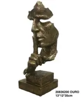 VASO DECORATIVO FLORARTE 87567001 BEGE(BL)