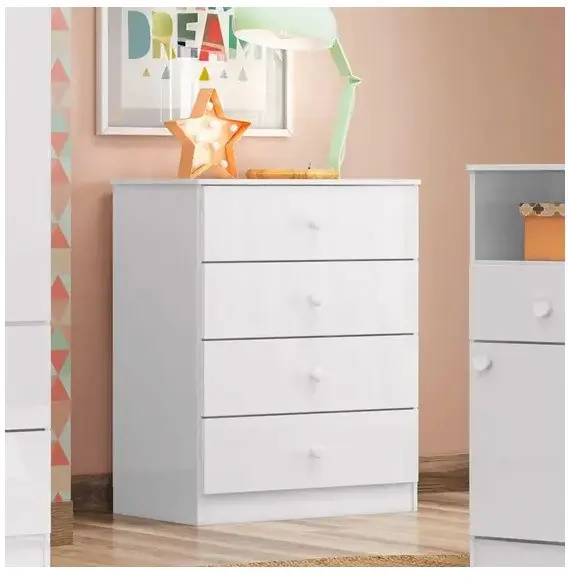 COMODA INF. HENN I714-10 LABIRINTO BRANCO/BRANCO