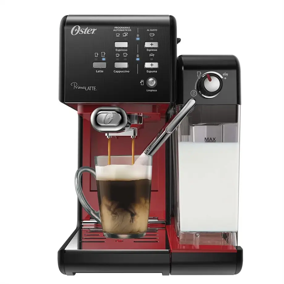 CAFETEIRA OSTER PRIMA LATTE BVSTEM6801R VERMELHA 220V - ANTIGA BVSTEM6701B