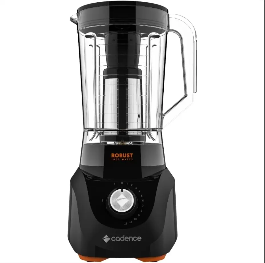 LIQUIDIFICADOR CADENCE LIQ400-220 ROBUST 3.3LT 1000W PRETO 220V