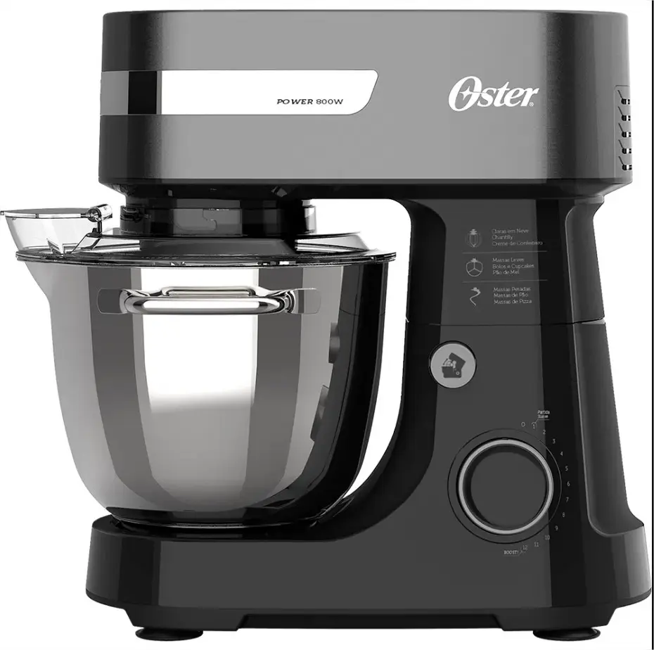 BATEDEIRA PLANETARIA OSTER OBAT641-220 850W PRETA 220V-ANTIGA OBAT636