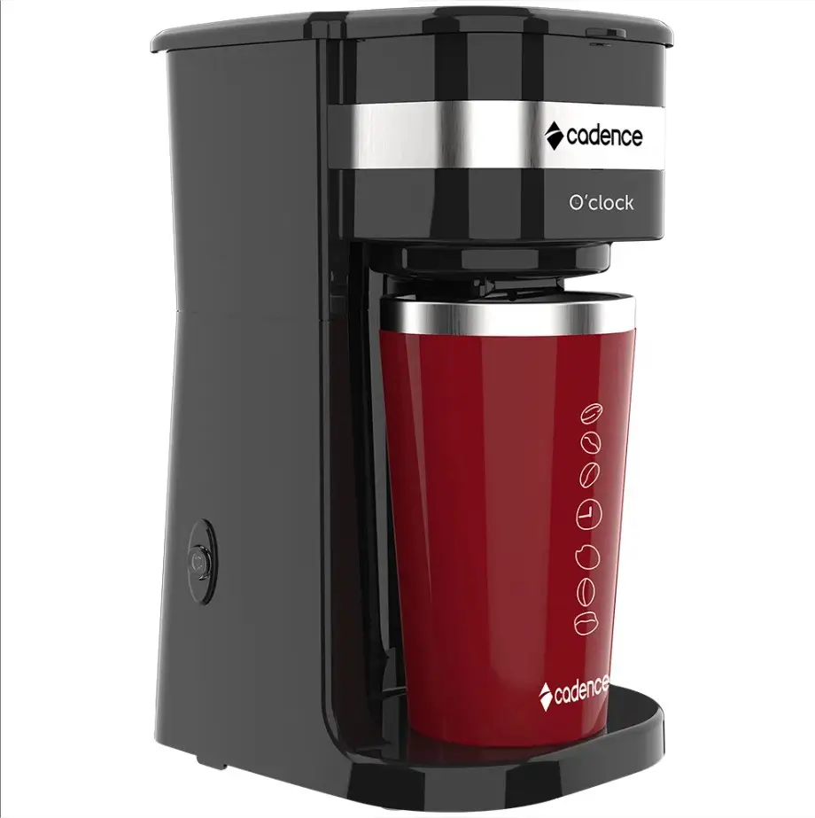 CAFETEIRA CADENCE CAF205-220 C/COPO TERMICO 400ML PRETA 220V