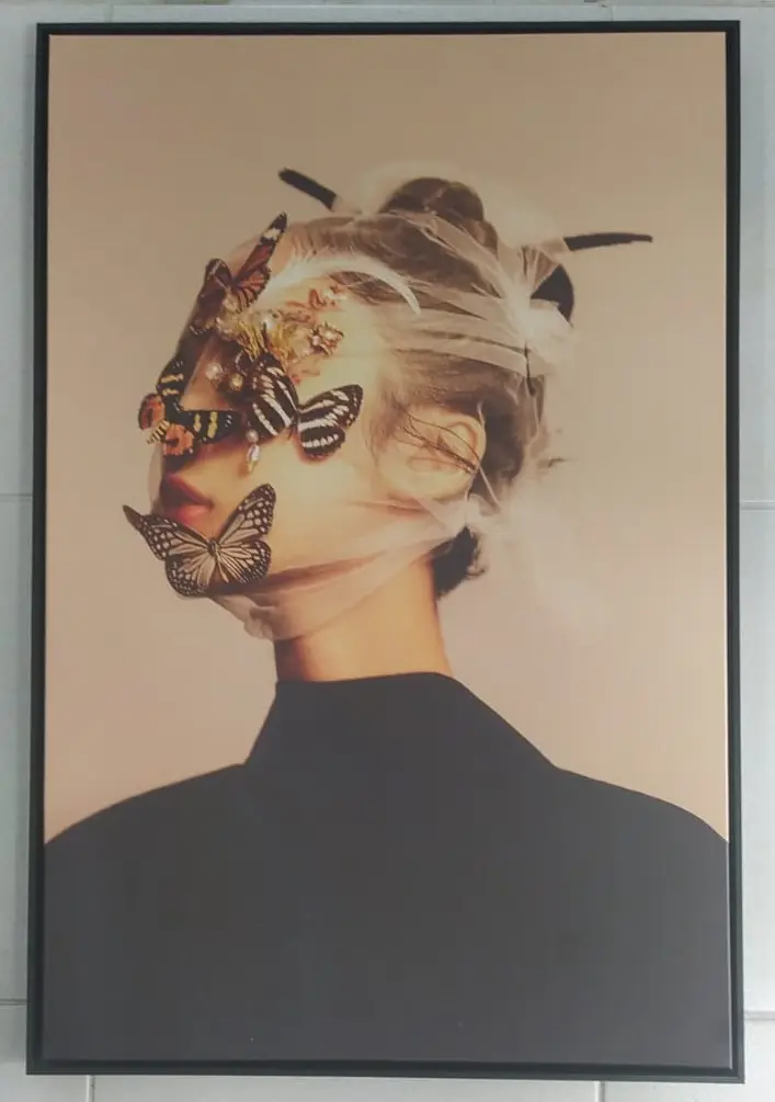 QUADRO IDAL DECOR 423 CANVAS MULHER