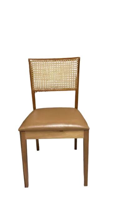 CADEIRA ARTSOLI LAIS TELA SEXTAVADA CASTANHO CLARO A535(BL)