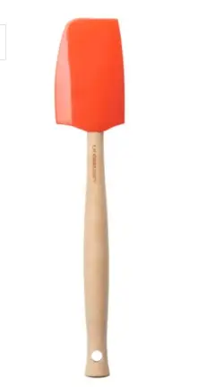 ESPATULA LE CREUSET MEDIA DE SILICONE VENUS LARANJA(BL)