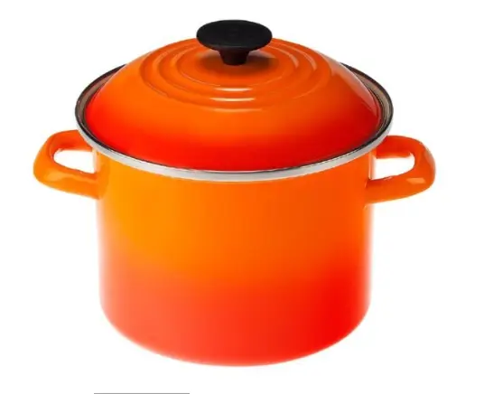PANELA STOCKPOT LE CREUSET 7,6L 22CM LARANJA FLAME(BL)