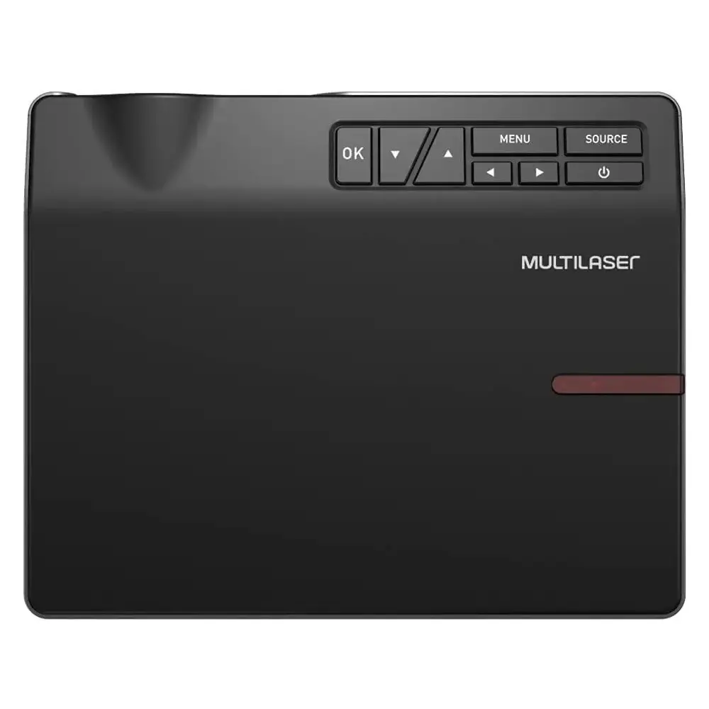 PROJETOR MULTILASER PJ004 FHD SMART SCREEN LINUX HDMI PRETO