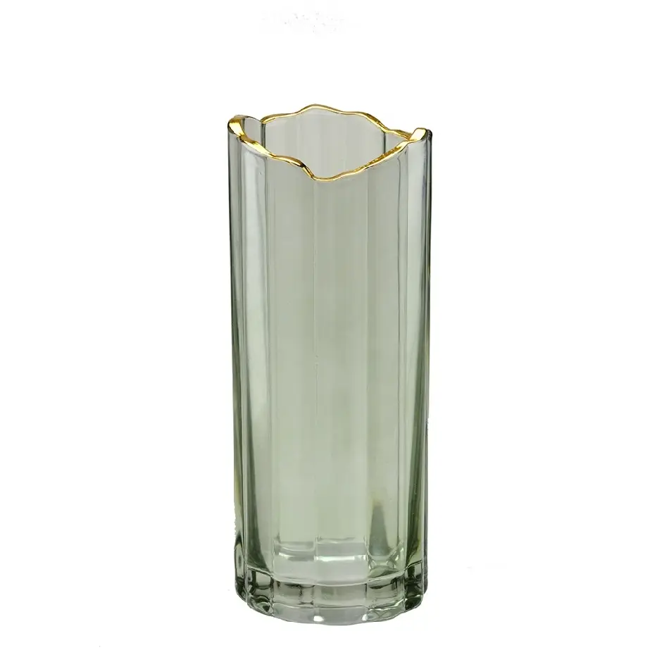 VASO FLORARTE 85564004 VIDRO AZUL 41CM(BL)