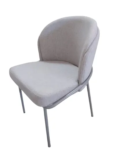 CADEIRA PSG P28 TEC. ECO32 PINT. PRATA