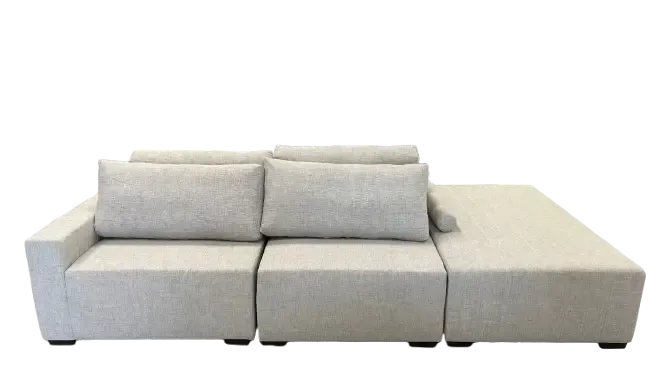 ESTOFADO MONTE BELLO LIVING VICENZA LINHO 3.20MT(BL)