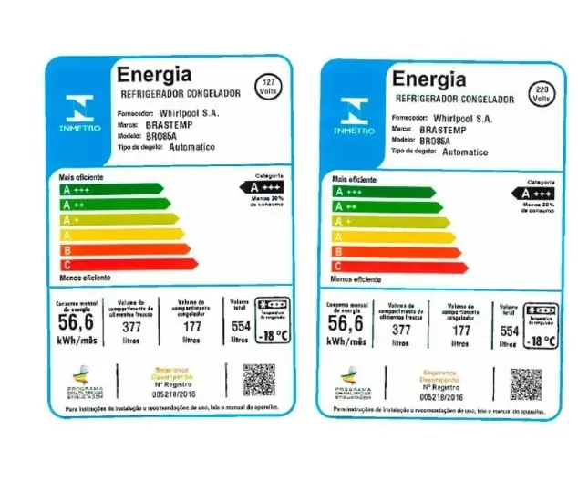 REFRIGERADOR BRASTEMP BRO85AKBNA 554LT SIDE BY SIDE INVERSE INOX 220V 2