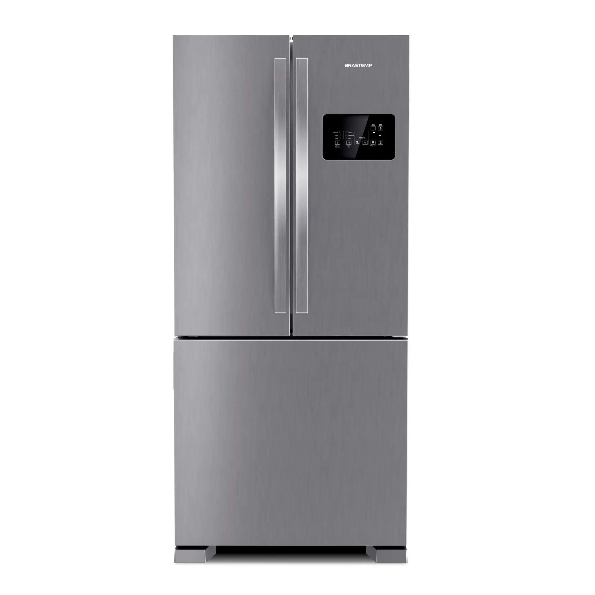 REFRIGERADOR BRASTEMP BRO85AKBNA 554LT SIDE BY SIDE INVERSE INOX 220V 3
