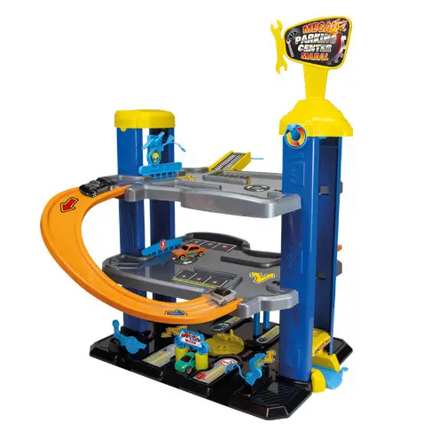 BRINQUEDO MEGA PARKING MARAL 4142 PRATA/LARANJA