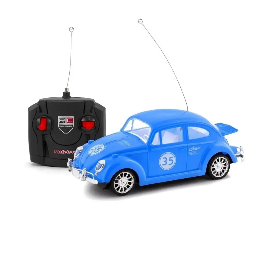 CARRO CONTROLE REMOTO FUSCA CORES DIVERSAS  ELETROTOYS