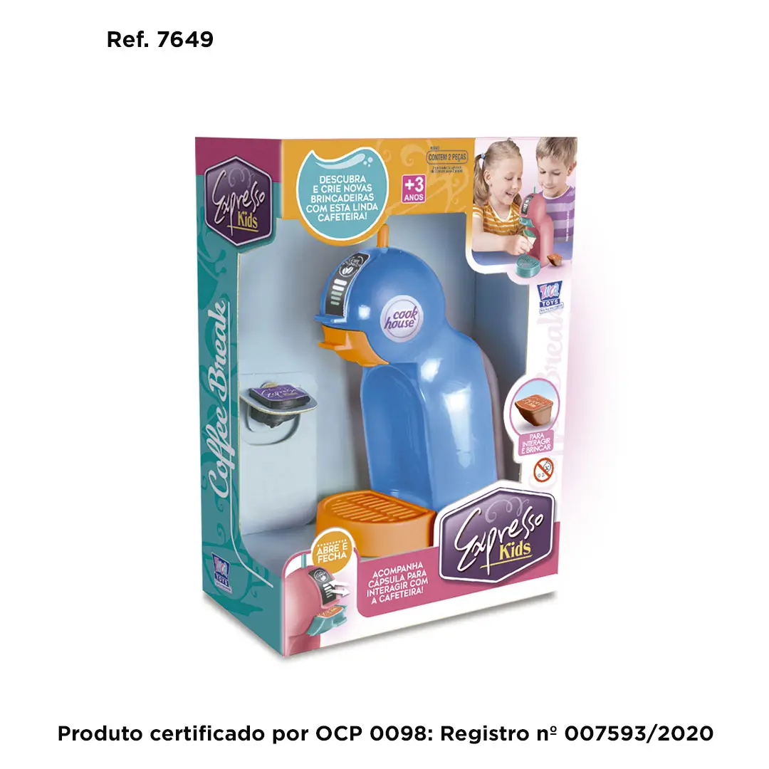 BRINQUEDO PRINCESA 7992 CAFETEIRA DOLCE GUSTO ZUTA TOYS
