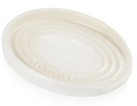 DESCANSO COLHER LE CREUSET OVAL MERINGUE(BL)
