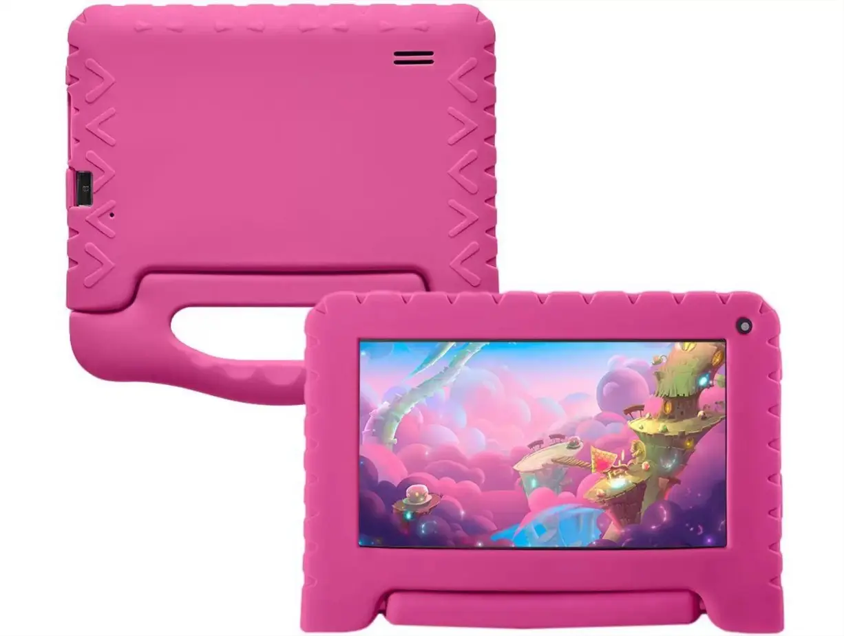 TABLET KIDS MULTILASER 7.0 NB393 KID PAD 32GB/2GB ROSA ANTIGO:NB379