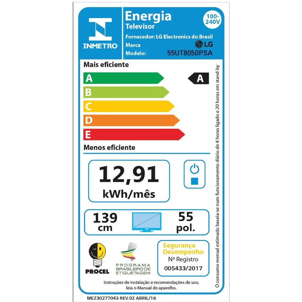 TV LG 55" 55UT8050PSA SMART 4K THINQ AI 2