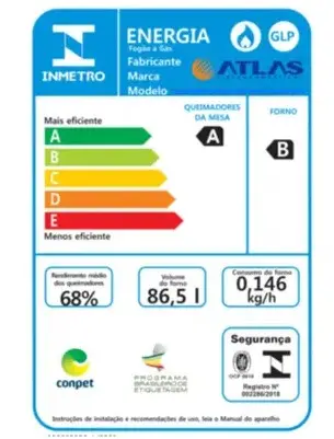 FOGAO 5B ATLAS NEW FAST COOK BRANCO 2