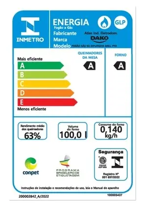 FOGAO 5B DAKO DIPLOMATA PRETO 2