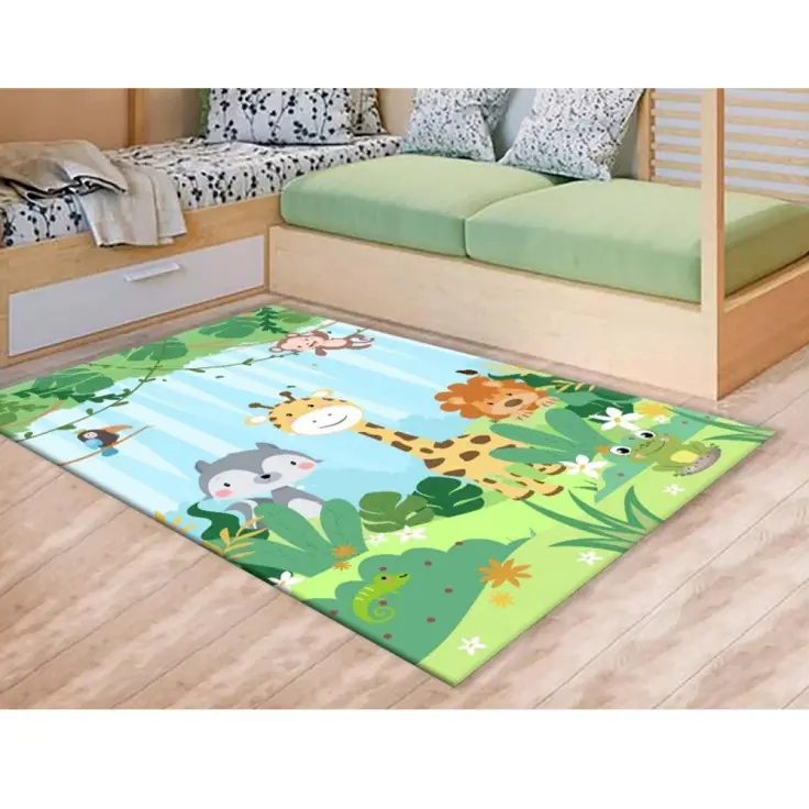 TAPETE FINA ESTAMPA 0.80X1.25 SELVA BABY