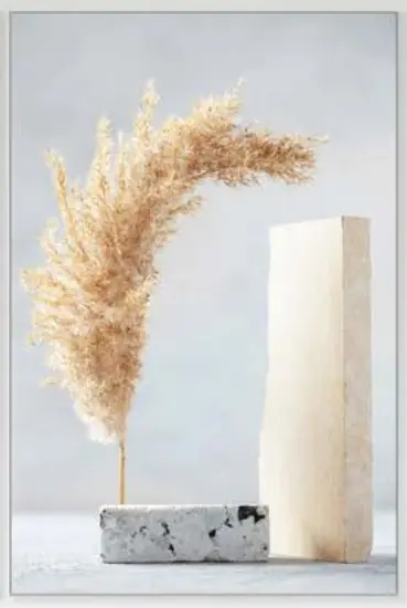 QUADRO LEART 0.85X1.25 ALUMGLASS PLUMA(BL)