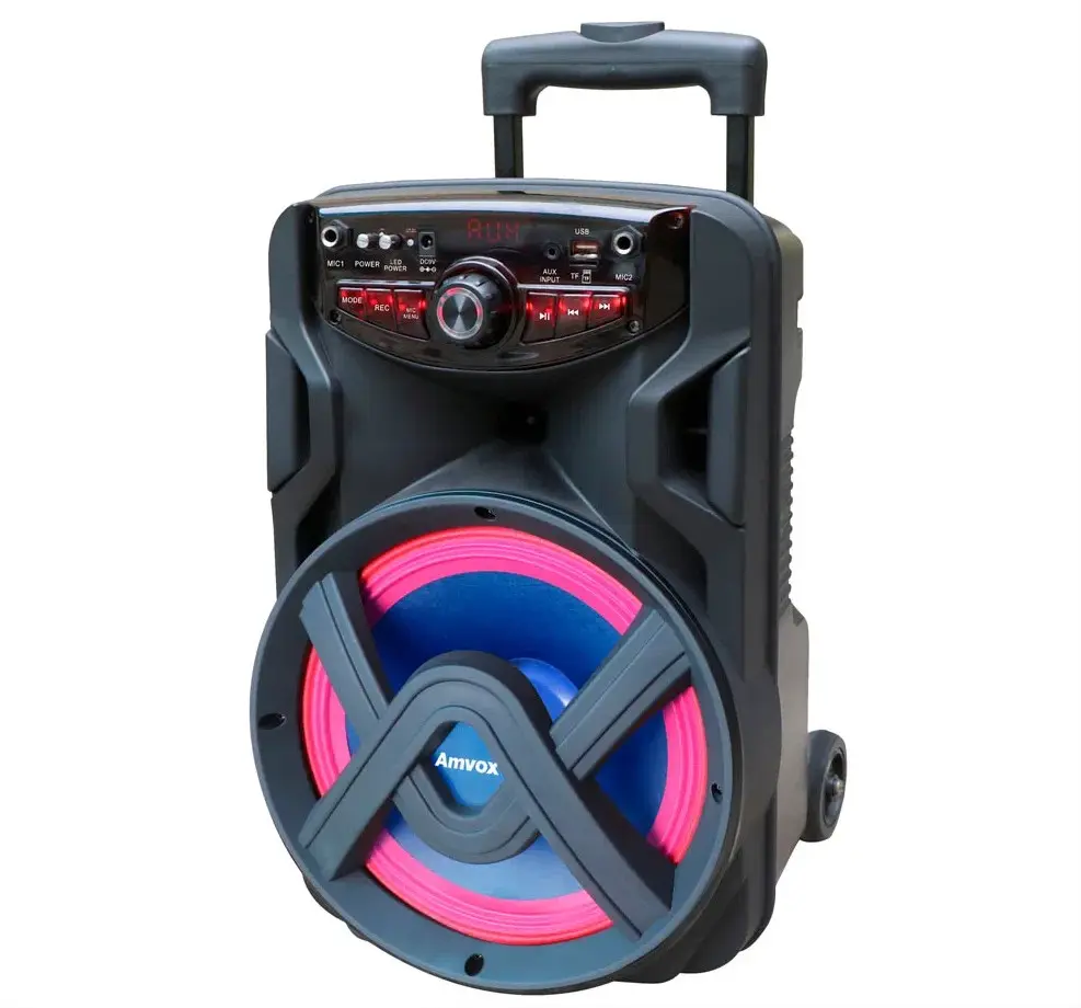 CAIXA SOM AMVOX C/BATERIA ACA331 GROOVE-II 330W RMS