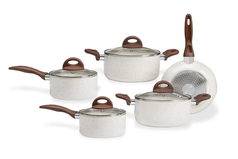 JOGO PANELA CERAMICA BRINOX 05PC 4774/101 C/FUNDO INDUCAO VANILLA