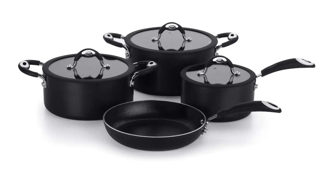 JOGO PANELA MULTIFLON DOM 04PC PRETA 40090