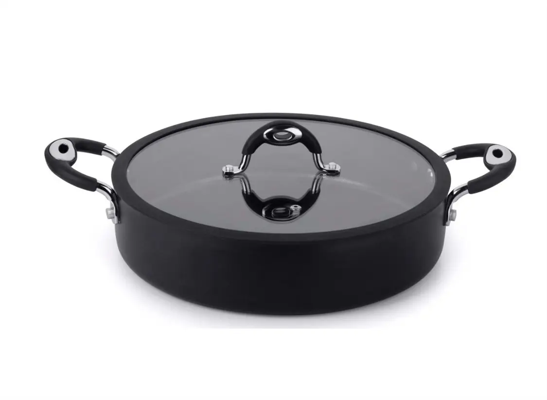 PANELA MULTIFLON DOM 30CM C/TAMPA PRETA 49330