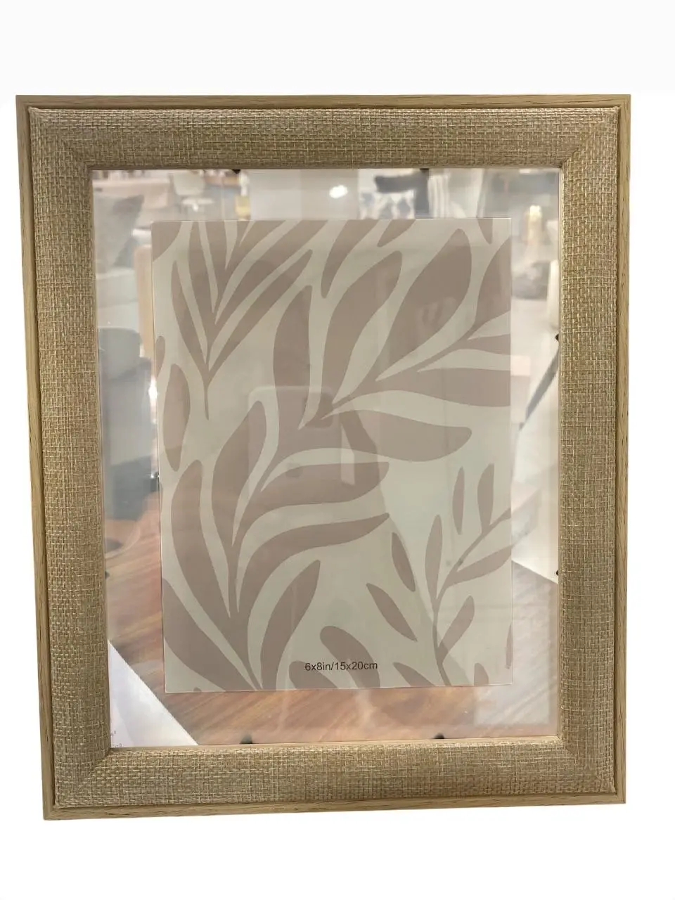 PORTA RETRATO FLORARTE 98206002 LINHO BEGE(BL)