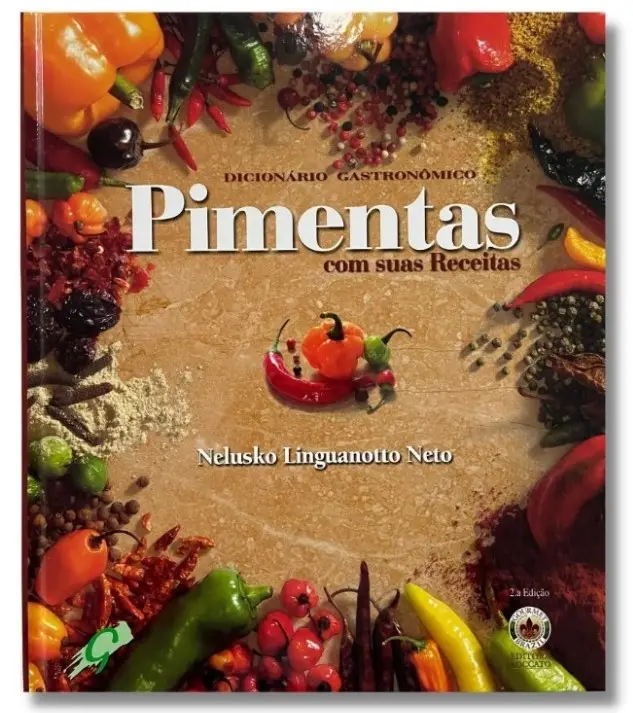 LIVRO QUEEN BOOKS PIMENTAS COM SUAS RECEITAS