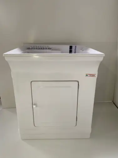 TANQUE FIBRA FIBERBLU 40LT REF 74 BRANCO