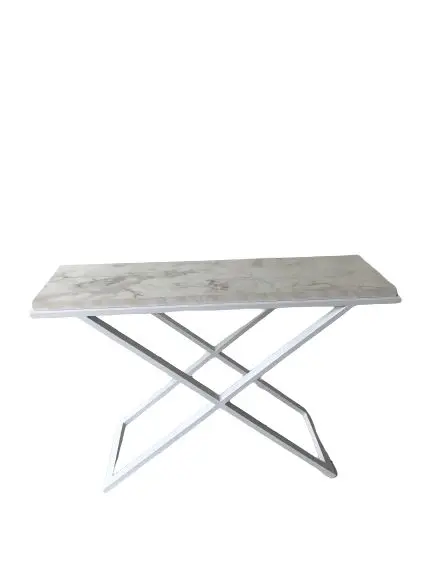 APARADOR CASA CRISTALLO  VITTORIO BRANCO MARMORE BRANCO 1.20MT(BL)