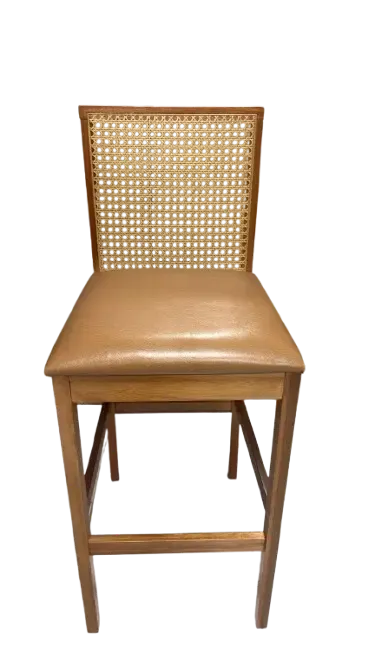 BANQUETA ARTSOLI  LAIS TELA SEXTAVADA CASTANHO CLARO A535(BL)