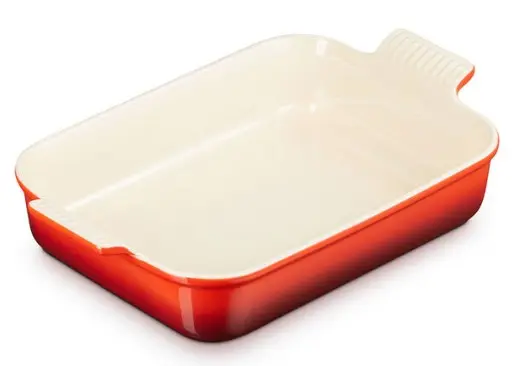 TRAVESSA LE CREUSET RET M HERITAGE VERMELHO(BL)