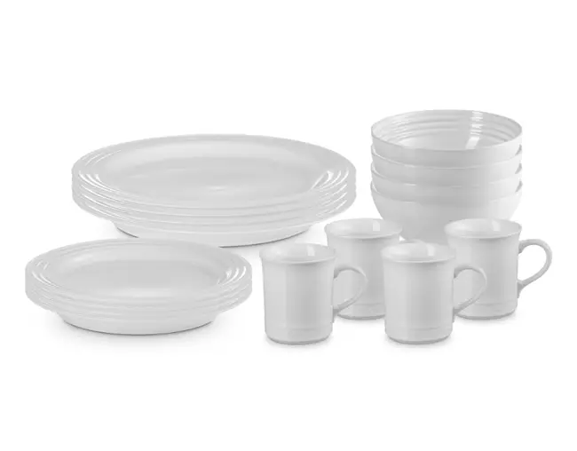 KIT JANTAR LE CREUSET 16 PCS BRANCO(BL)